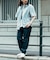 『吸水速乾』フレンチリネン×COOLMAX ハンソデシャツ