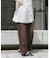 REFINED LINEN イージーパンツ