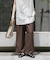 REFINED LINEN イージーパンツ