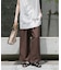 REFINED LINEN イージーパンツ