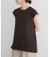 カットジョーゼットフレンチTシャツ