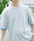 『接触冷感／吸水速乾／UVカット』多機能 Wフェイス クルーネック Tシャツ