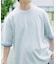 『接触冷感／吸水速乾／UVカット』多機能 Wフェイス クルーネック Tシャツ