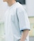 『接触冷感／吸水速乾／UVカット』多機能 Wフェイス クルーネック Tシャツ
