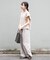 ドッキングフリルTシャツ