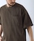 接触冷感 ツイル ポケット Tシャツ