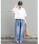 綿麻デニムパンツ