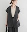 『イージーケア／接触冷感／UVカット』SMOOTH LINEN TOUCH ジレ