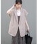 『イージーケア／接触冷感／UVカット』SMOOTH LINEN TOUCH ジレ