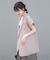 『イージーケア／接触冷感／UVカット』SMOOTH LINEN TOUCH ジレ