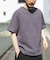 『吸水速乾／毛玉防止／UVカット』PERFECTEX ハニカム クルーネックTシャツ