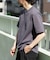 『吸水速乾／毛玉防止／UVカット』PERFECTEX ハニカム クルーネックTシャツ