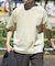 『吸水速乾／毛玉防止／UVカット』PERFECTEX ハニカム クルーネックTシャツ