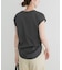 シルケットライクノースリーブTシャツ