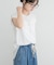 シルケットライクノースリーブTシャツ