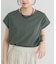 シルケットライクノースリーブTシャツ