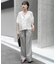 スキッパーPEボイルシャツ