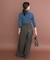 『洗濯可』モチモチハイネックリブニット