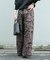 イージーワイドストレートパンツ