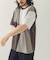 ブロッキングデザインポンチTシャツ
