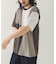 ブロッキングデザインポンチTシャツ