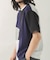 ブロッキングデザインポンチTシャツ