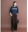 ベロアドットパンツ