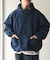 ハイカウント スナップボタン フーディジャケット