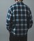 Ombre Plaid zip up ブルゾン