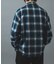 Ombre Plaid zip up ブルゾン