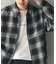 Ombre Plaid zip up ブルゾン