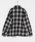 Ombre Plaid zip up ブルゾン