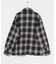 Ombre Plaid zip up ブルゾン