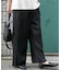 プリーツシャーリングパンツ
