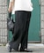 プリーツシャーリングパンツ
