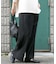 プリーツシャーリングパンツ