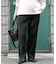 プリーツシャーリングパンツ