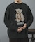 TEDDY BEAR モール クルーネックニット