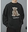 TEDDY BEAR モール クルーネックニット