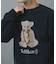 TEDDY BEAR モール クルーネックニット