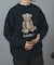 TEDDY BEAR モール クルーネックニット