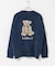 TEDDY BEAR モール クルーネックニット