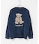 TEDDY BEAR モール クルーネックニット
