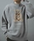 TEDDY BEAR モール クルーネックニット