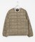 TAION　Crew Neck Button Down Jacket