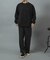 ニットライクツイード裏フリースプルオーバー