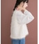 フェザーVネックニットベスト