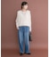 フェザーVネックニットベスト