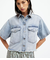 TOVE SS DENIM SHIRT