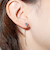 K18アクアマリンピアス(片耳用)